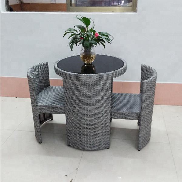 Garden Sofa and Coffee Table Set Modern Design Outdoor Garden Furniture for Coffee Shop
