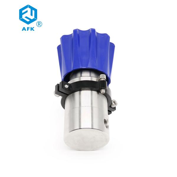 Кран обратного давления с натяжкой F из нержавеющей стали 316