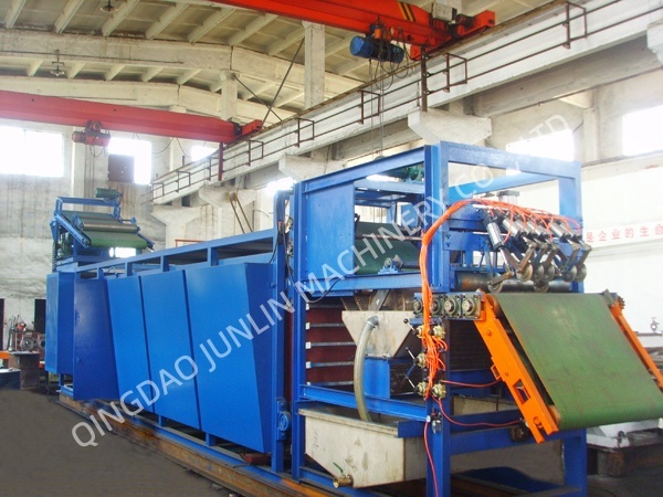 Landing Hanging Rods Type Batch Off Cooler For Rubber Sheet Cooling