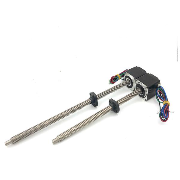 Faradyi  Stepper Motor Nema11 1.8 Degree Two Phase Frame Size 28mm High Torque Stepper Motor With Long Worm Screw