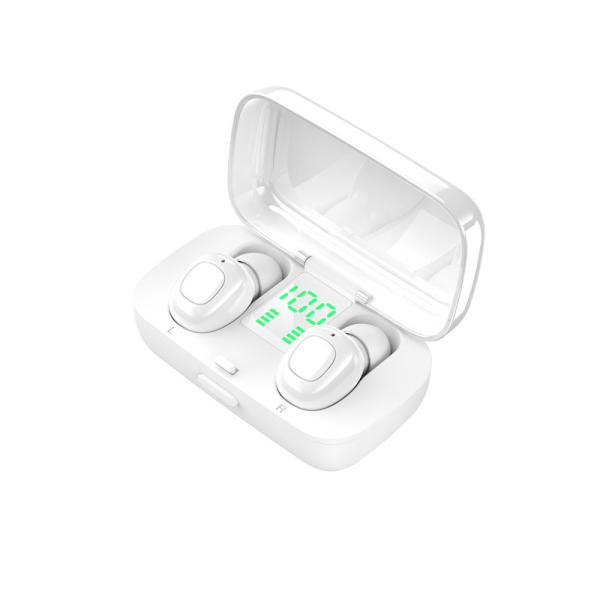 2020 New Mini TWS Earphone Wireless Earbuds with LCD Screen Power Display Charging Box IPX5 Waterproof Stereo Headphones