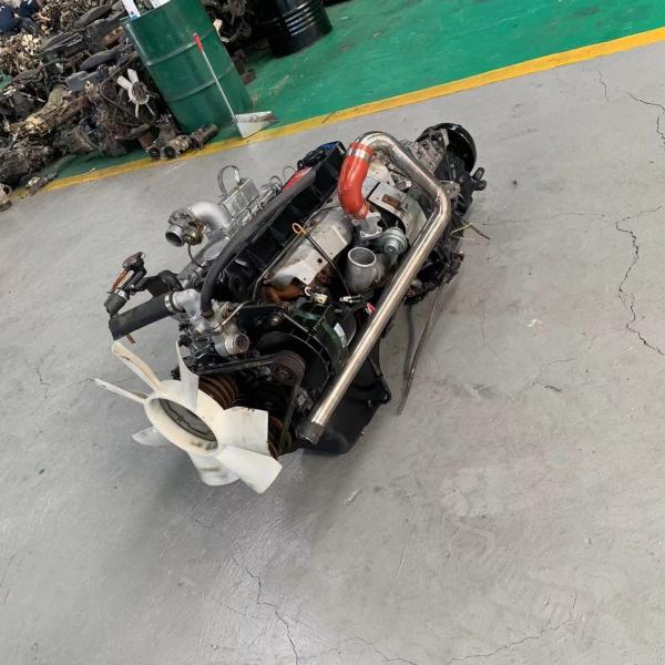 Hino TD42T Motor Diesel Usado 6 cilindros Turbo Motor Assemblagem