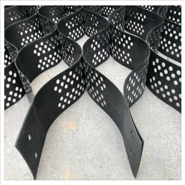 330mm-1000mm Welding Distance Reinforcement Road-Surface Mountain Greening HDPE Geocell