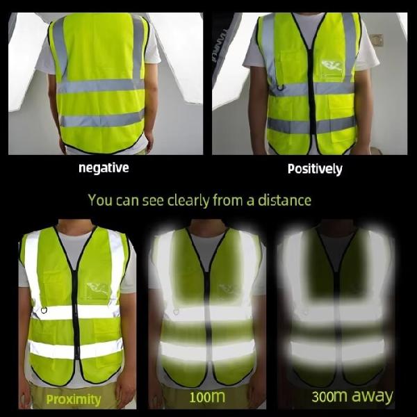 Vestido de seguridad para motocicleta resistente a la llama Nomex con capucha Vestido de seguridad para motocicleta Vestido de seguridad para minas T-shirt de seguridad reflectante Vestido de guardia de seguridad