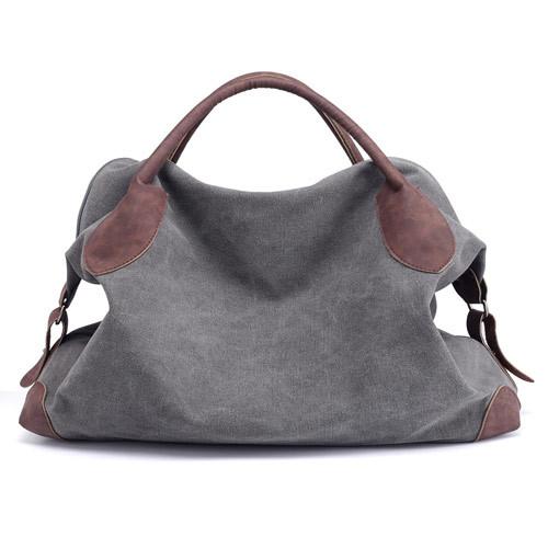 Canvas promotion gifts summer handbag beach bags in mint color