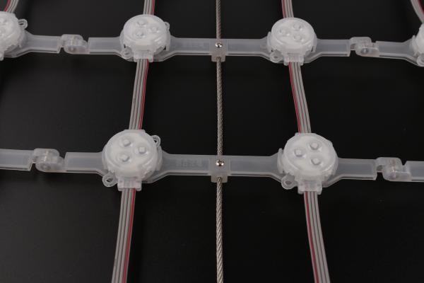 Led Point Light Screen P100 Waterproof DMX SPI LED Mesh Screen