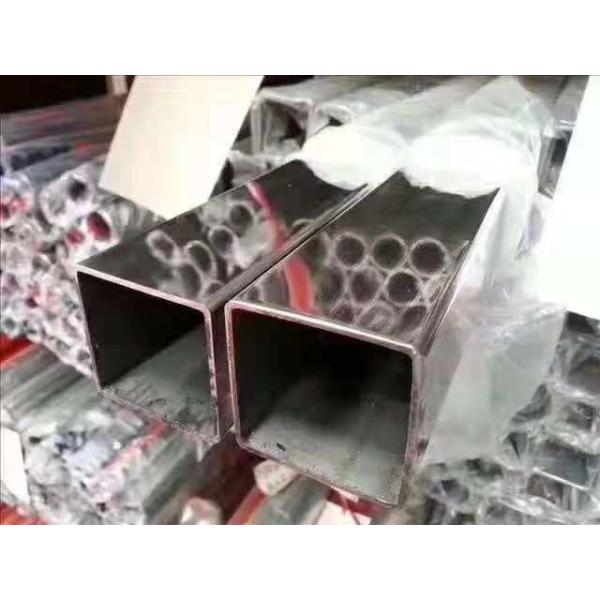 ASTM A269 TP316L Stainless Steel Tubes Mirror Finish Stainless Steel Square Pipe