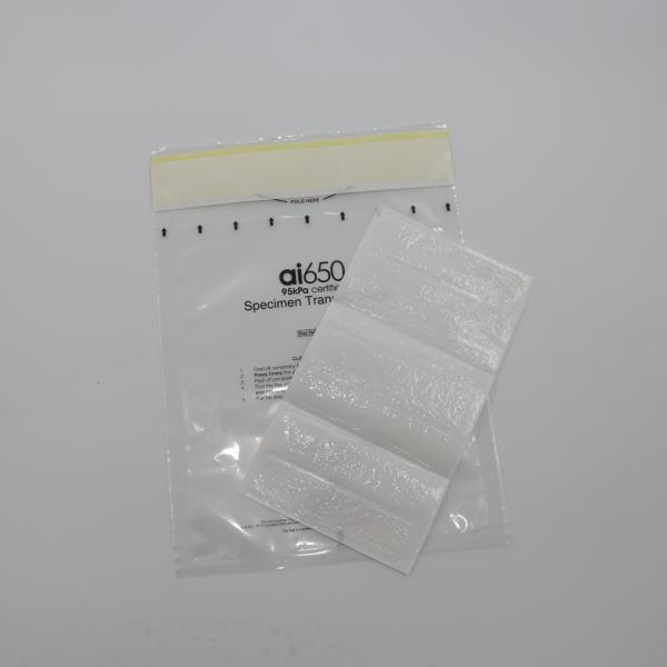 Wholesale Biohazard Specimen Bag Disposable Clear Transparent Specimen Retrieval Bags