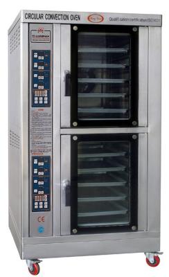 Forno elétrico de 10 bandejas para cozer, corpo de aço inoxidável 10 camadas