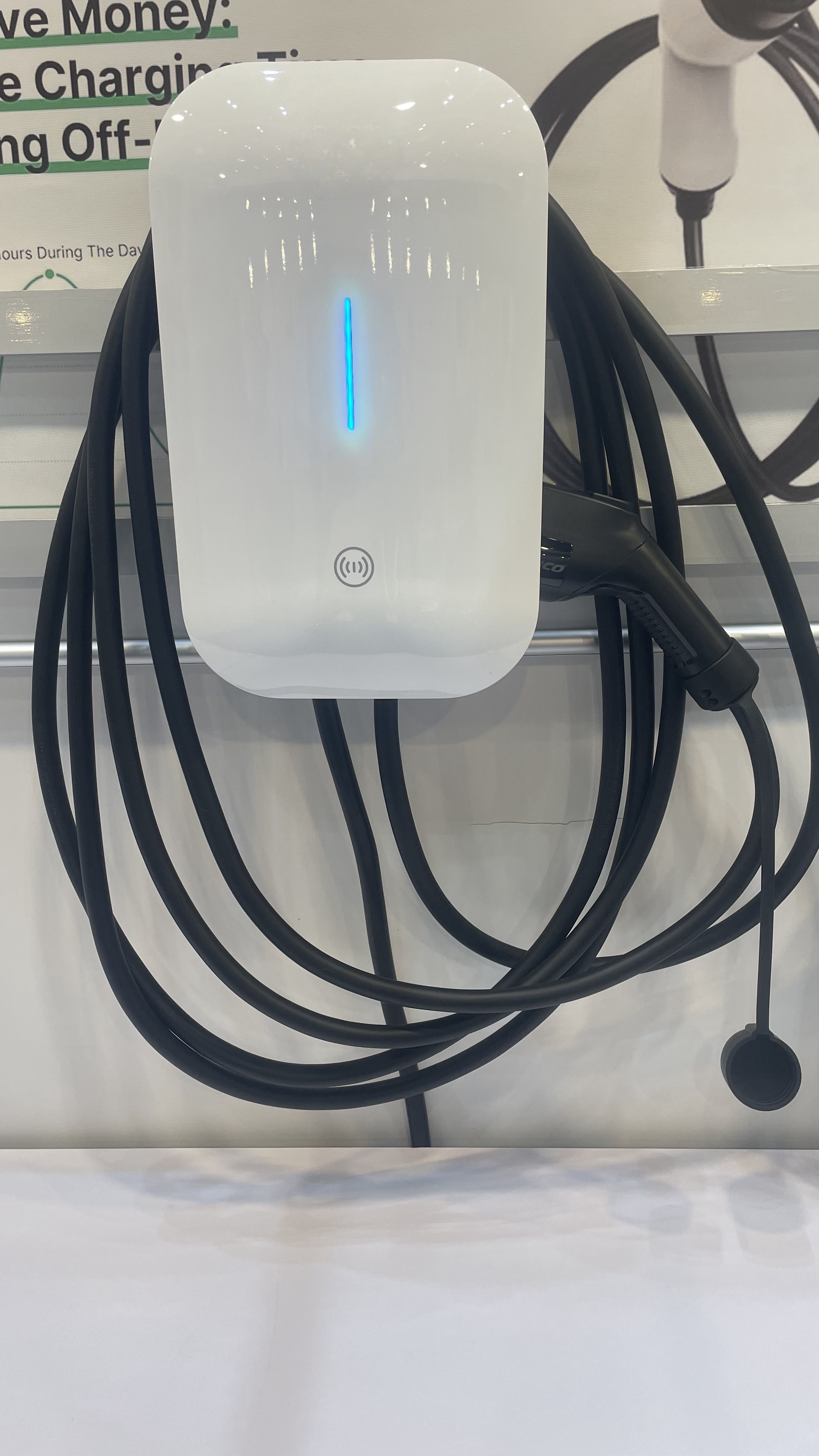 Однофазная 3-фазная совместимая коммерческая EV зарядная станция Smart