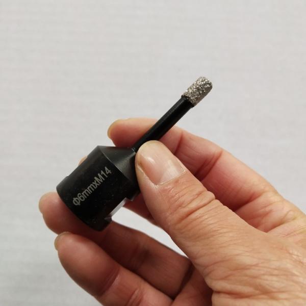 Керамический дизайн битов пустотелого сверла диаманта 4pcs 10mm поделенный на сегменты