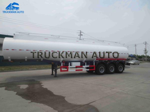 ​50000 Liter 50m3 Tank Semi Trailer High Capacity With 3-8 Comdepartment