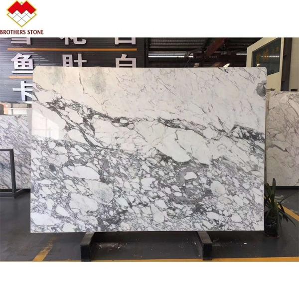 Statuario Venato Marble Italy White Marble Arabescato Marble Stone for Vanity Top