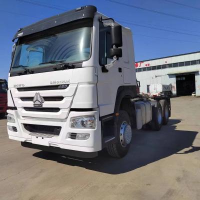 10 Wheeler Old Tractor Trailer Trucks Howo Sinotruk 420hp 6x4