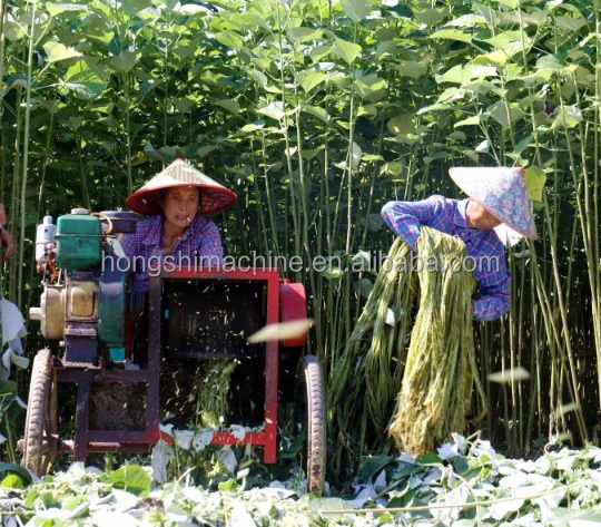Farmer Hemp Jute Peeling Machine , Ramie Sisal Fiber Extraction Machine