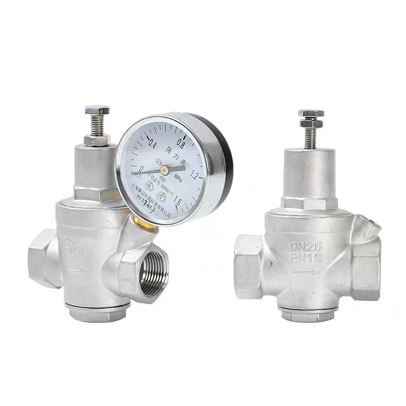 Подключение NPT/BSPP/BSPT CF8 клапан понижающий давление для подключения нитей системы водоснабжения
