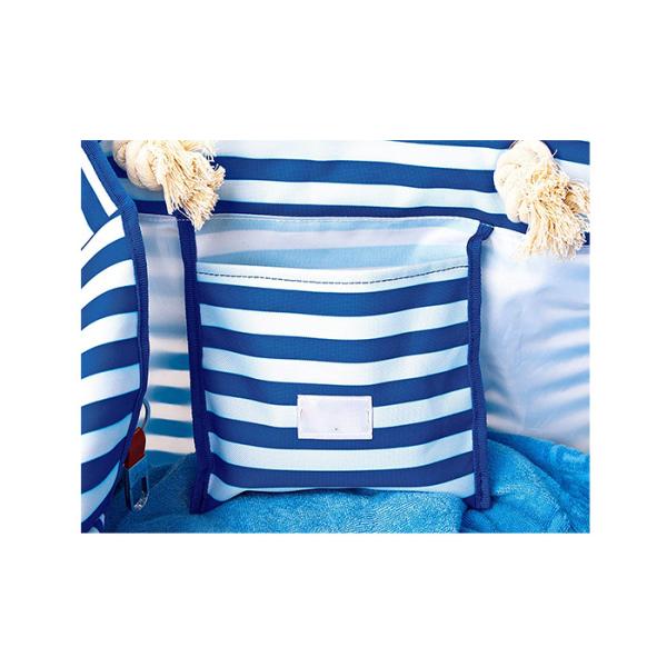 Blue Sky Oxford Waterproof Beach Bags 12A Polyester Canvas Tote Bags