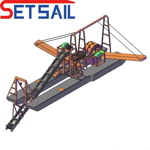 AC Motor Electric Power Wheel Sand Washing Machine with Longlife After-sales Service