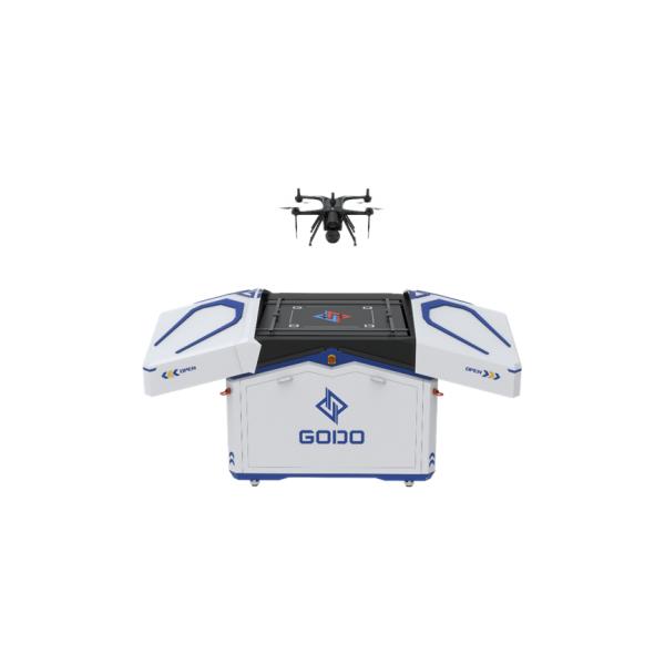 GODO A170 Dock & M190 Drone 4G 5G Drone Docking Station System Nest Unattended Полностью автоматическое дистанционное управление полетом