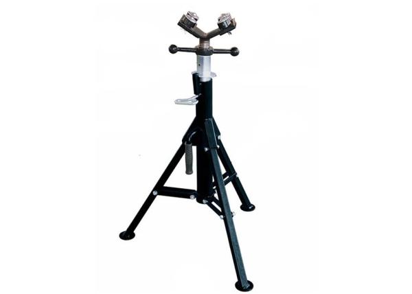 V Head Tripod Pipe Stand with Four Balls Heavy Duty for Pipe Up to 12 inch