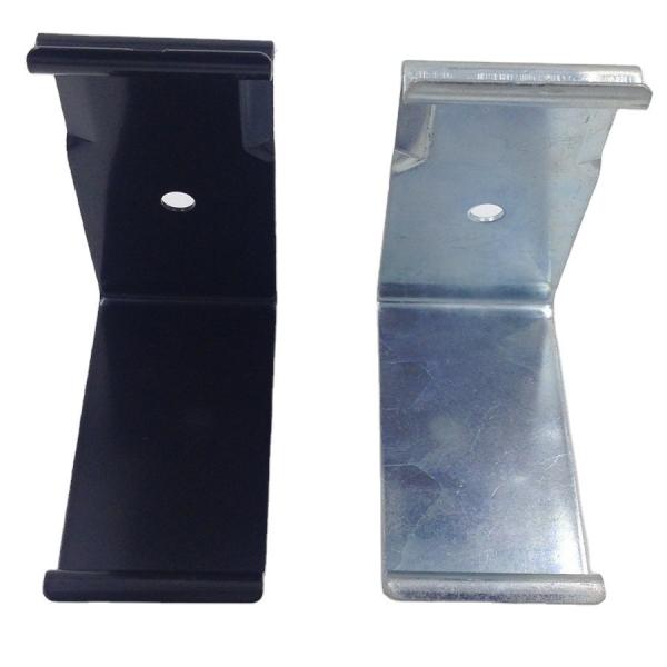 Sheet Metal Stamping Custom Fabrication  Black E-coating Zinc Steel Reusable Plywood Wooden Box Metal Crate Clip