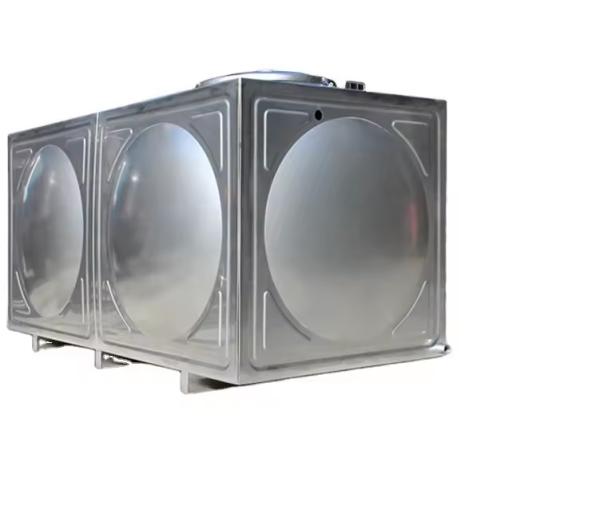 Custom Sectional Rectangular Shape Water Tank SS Water Tank Storage Drinking Water