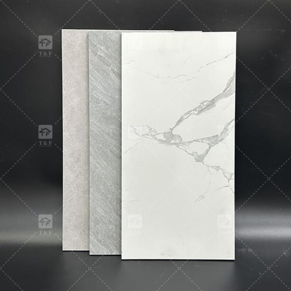 300x600 мм темно-серая керамическая плитка для пола и стены