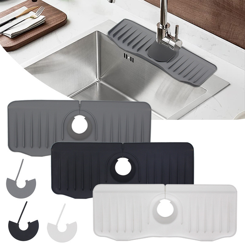 Silicone Faucet Pad Splash Guard Pad | Water Catcher Mat for Kitchen Sink Wholesale Factory