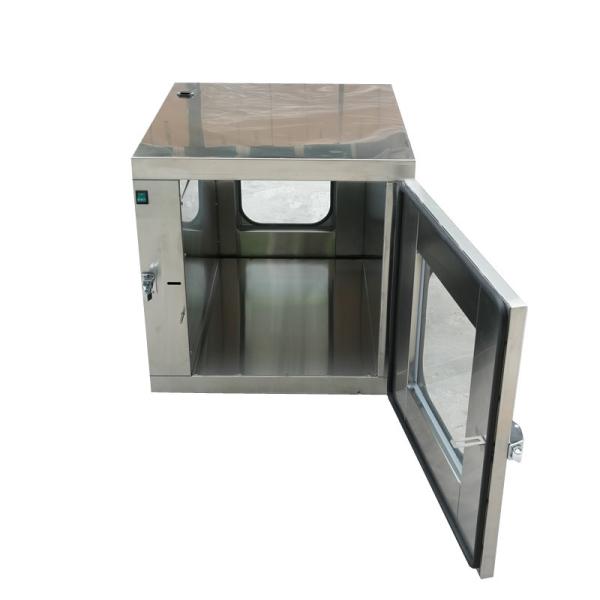SUS304 Static Cleanroom Pass Box UV Lamp 220V Air Tight EVA Sealing