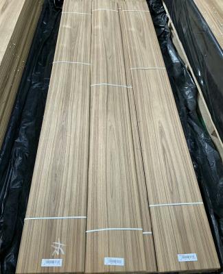 Burma Teak Decorative Natural Veneers Crown Teak Veneer Myanmar Teak Natural Wood Veneer Teak Fancy Veneer