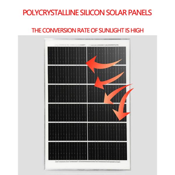 Rural Photovoltaic Street Light with High Luminous Efficiency 120lm/w and Waterproof Design