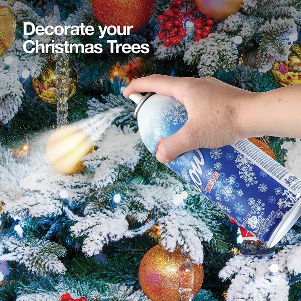 9OZ Harmless Santa Artificial Spray Snow Multifunctional Disposable