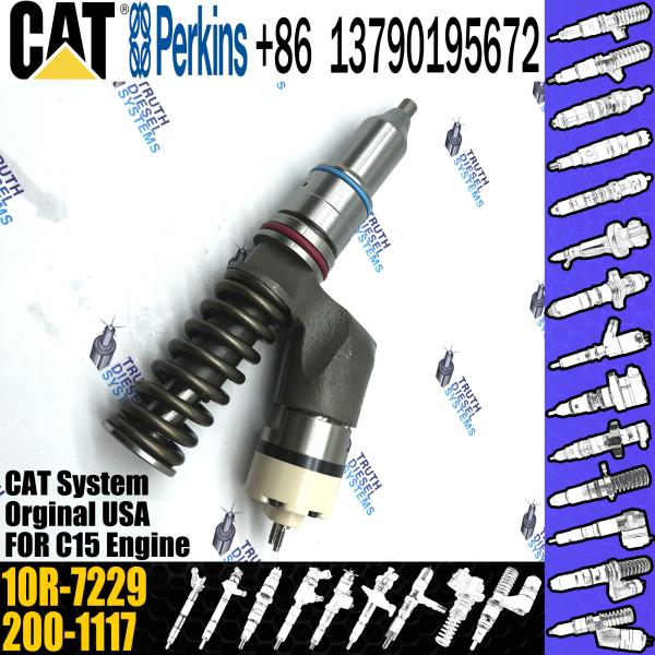 INJETOR de combustível C15 do tipo CAT 272-0630 10R-7229 para motor Caterpillar C15
