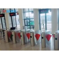 Lecteurs de cartes intelligentes Barrière à volets Porte de sécurité tourniquet pour vérifier les billets de la station de bus