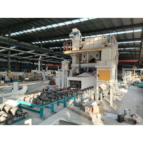 Большой стальной пронзительный взрывать песка и Derusting на поверхности различного тубопровода