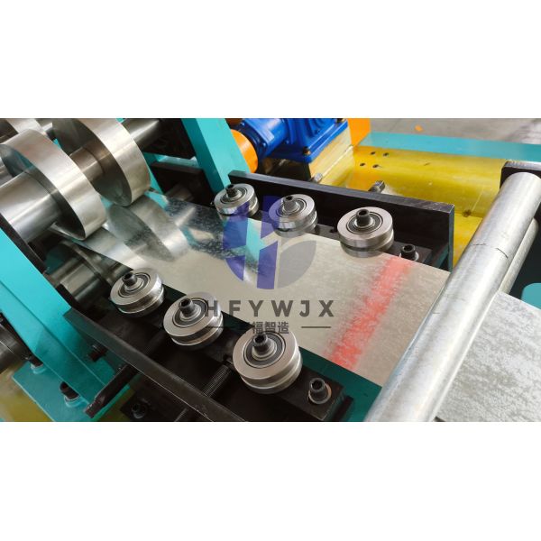 60m/Min Light Steel Frame Roll Forming Machine With 16 Forming Passes And PLC Control System