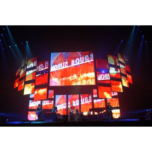 video wall led back stage screen for night club