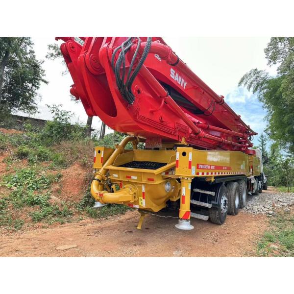 Используемая тележка 62m Shacman установила шасси ISO9001 Volvo конкретного насоса