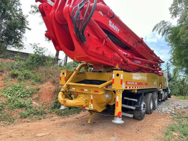 Used 62m Shacman Truck Mounted Concrete Pump Volvo Chassis ISO9001