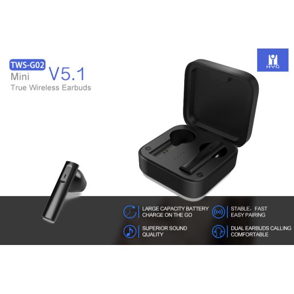 Wireless Charging Case Sweat Resistant Earphones With Microphone Waterproof Bluetooth Headset