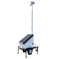 Caméra de surveillance solaire 3*460W Panneaux solaires pour la surveillance des expositions à grande échelle