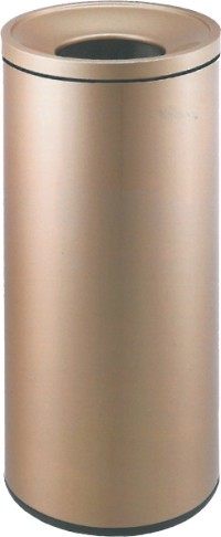 Ashtrays пола Dia305*H670mm стоя с покрытием золота Шампань