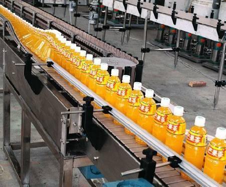 Linha de produção automática de enchimento de sumos de frutas de aço inoxidável de qualidade alimentar 80000 kg