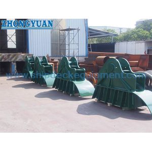 OCIMF SPM Chain Stopper with Welded Foundation for Tanker Bow Mooring