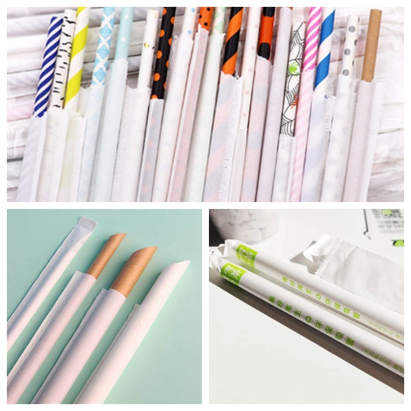 Food Approved Paper Packaging Paper For Drinkging Straws 24gsm 28gsm