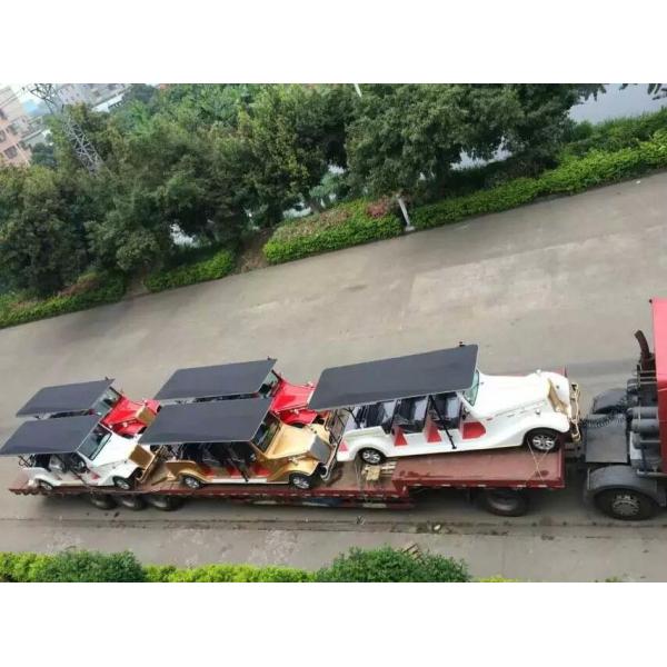 места Электрическ Носить Van Общее назначение Тележка мотора 2 DC 48V с крышей коробки груза нержавеющей стали полной