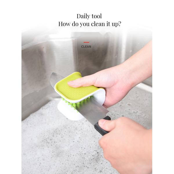 Sustainable Multi-Functional Blade Cleaner for Kitchen Car Bottle Pet Washing Sponge