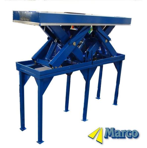 Stationary Running Mode Customized Stand for 1200mm High Hydraulic Scissor Lift Table Driven by Hydraulic