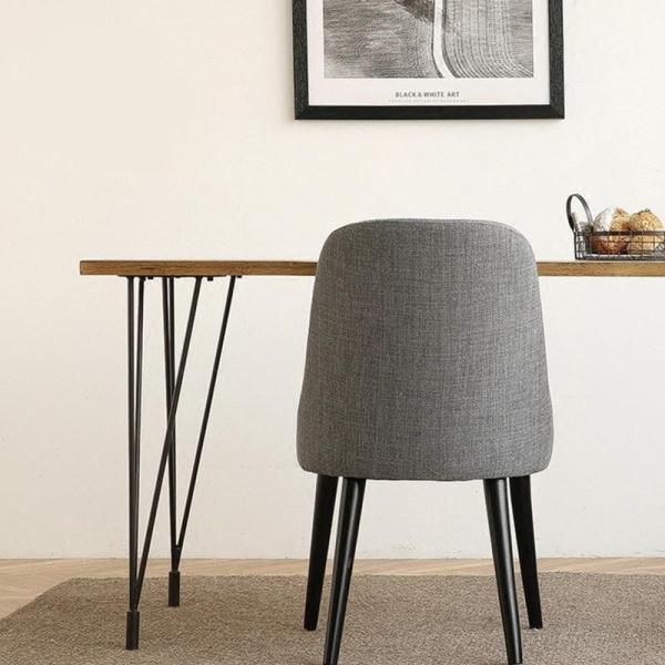 Contemporary Wood Dining Room Table 120×60×75CM With Minimalism Design