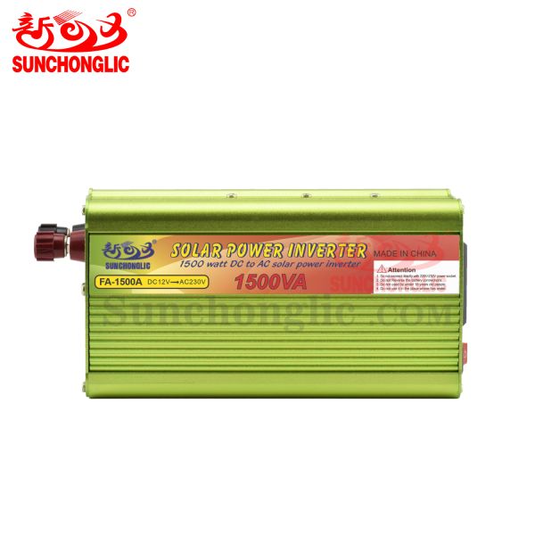 1500VA Portable Modified Sine Wave Power Inverter with 5V 1A USB for Home and Outdoor Use